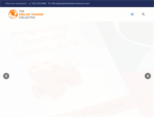 Tablet Screenshot of englishteachercollective.com
